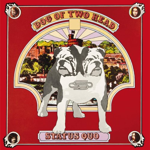 Status Quo - 1971 Dog Of Two Head - Transparent Red vinyl LP  - 170 kr.